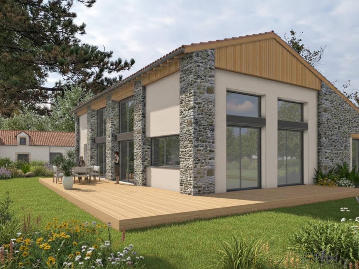 Architecte réhabilitation et rénovation de bâtiment en Loire Atlantique